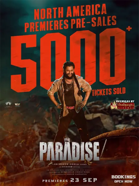 The Paradise: North America Pre-Sales Cross $140K With 5,000+ Tickets Sold 1 The Paradise: North America Pre-Sales Cross $140K With 5,000+ Tickets Sold