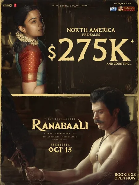 Ranabaali North America Advance Sales Cross $275K Ahead of Premiere 1 Ranabaali North America Advance Sales Cross $275K Ahead of Premiere